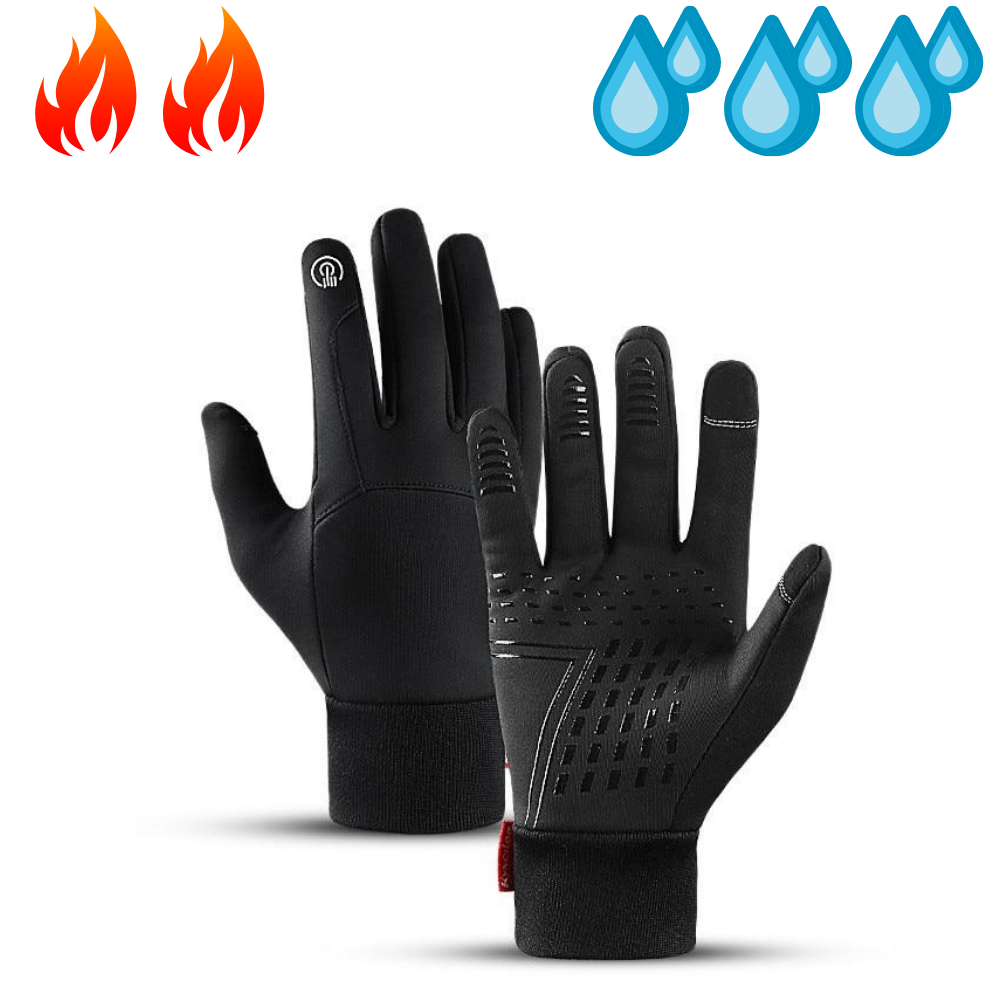 Mănuși impermeabile, anti-frig, touch și anti-alunecare - GLOVS 21